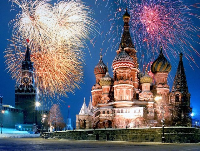 Moscow - most wanted new year's eve destinations