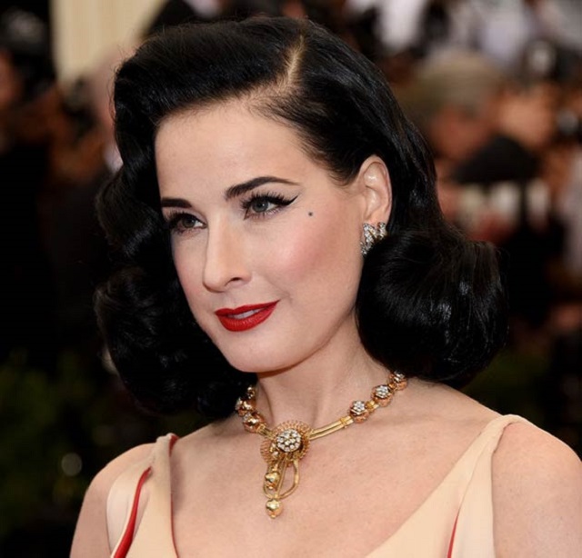 Dita Von Teese | Best Hair and Makeup at MET 2014