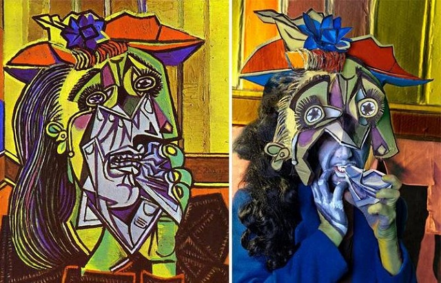 “Weeping Woman” by Picasso | When famous painting come to live