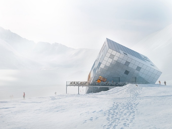 Kežmarské Hut: the futuristic mountain lodge by Atelier 8000