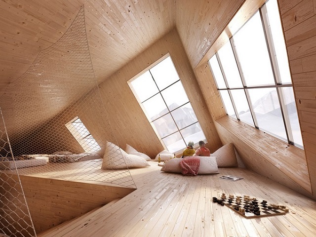 Kežmarské Hut: the futuristic mountain lodge by Atelier 8000