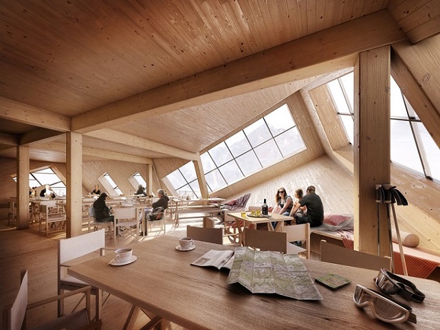 Kežmarské Hut: the futuristic mountain lodge by Atelier 8000