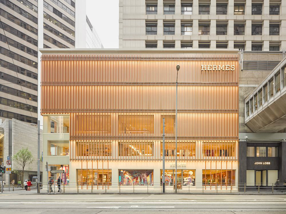 Explore The Design Project Of The New Hermes Store In Hong Kong